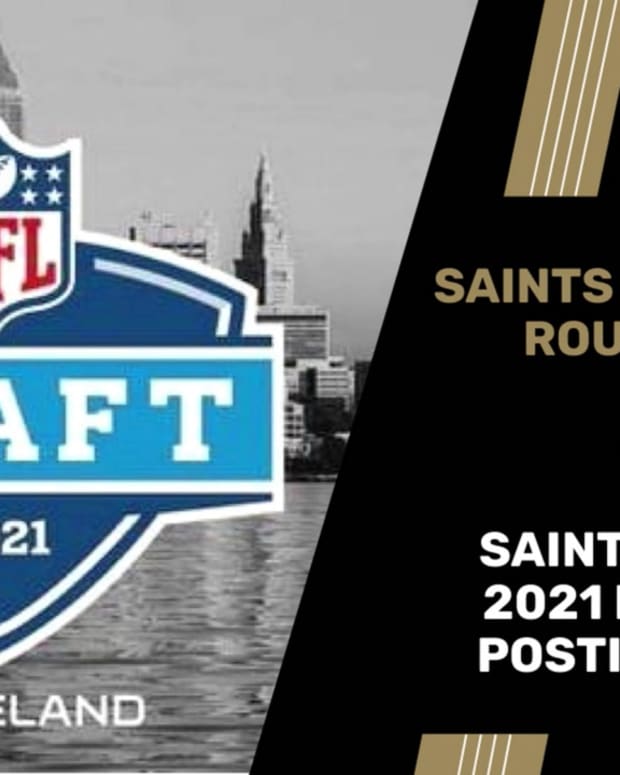 Saints Biggest Positional Draft Needs
